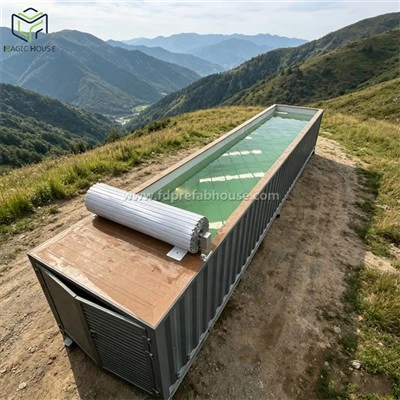 40ft Ġermaniż Standard Container Swim Spa